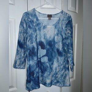Chico blouse for women’s size 1 for women’s blue